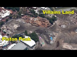 Aerial look at Magic Kingdom construction