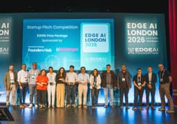 Highlights from the EDGE AI London Pitch Competition 2026