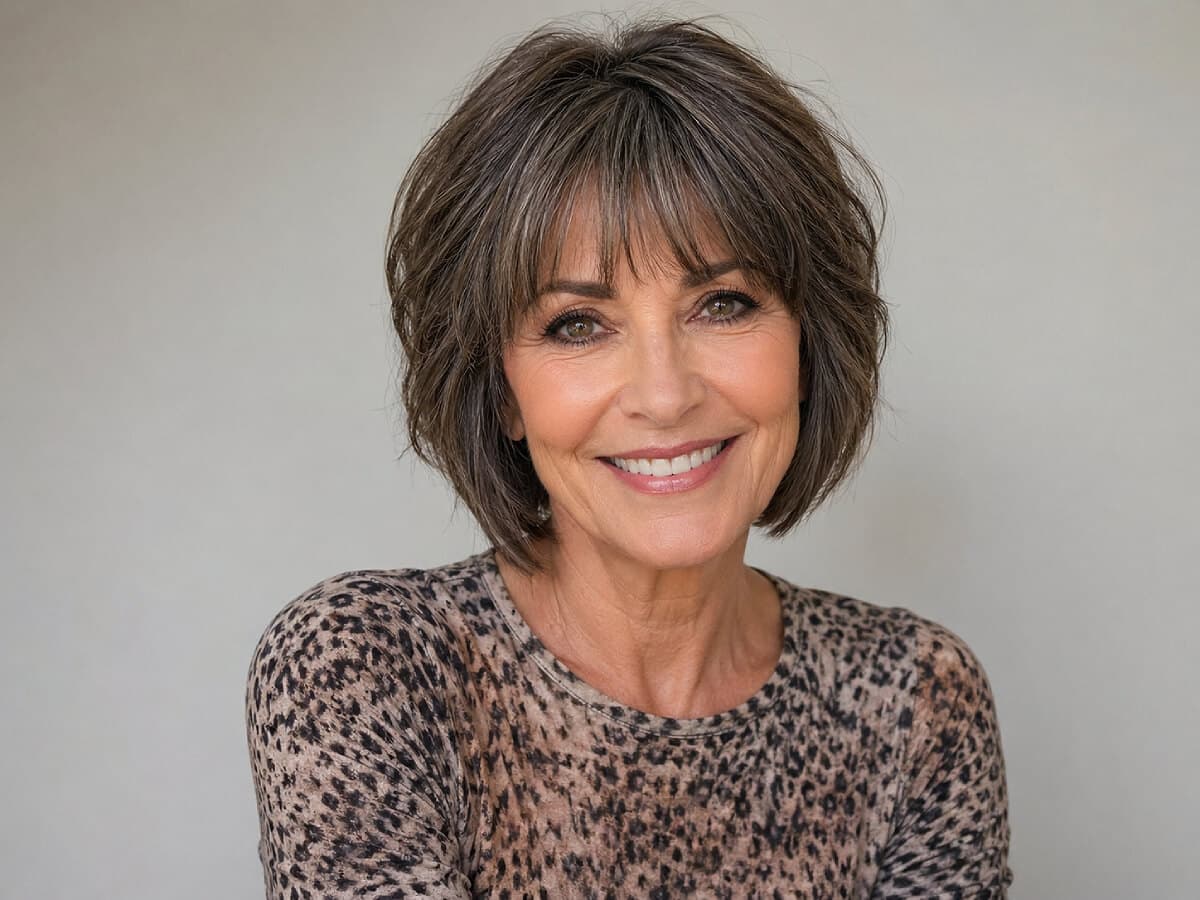25 Flattering Shag Bob Haircuts for Older Women in 2026