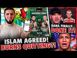 Islam Makhachev STUNS UFC WORLD ACCEPTS NEW FIGHT — Gilbert Burns DONE?! | UFC 330 CHAOS