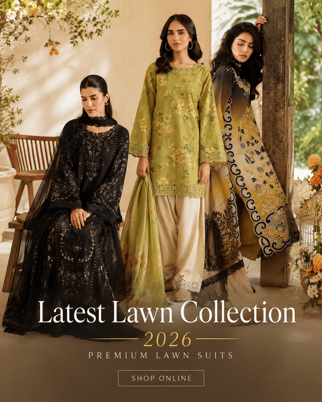 Khaadi Studio 2026 Lawn Collection