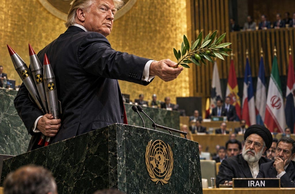 Trump threatens Iran with destruction while simultaneously leaving the door open to negotiations
