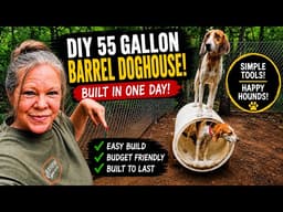 Build the PERFECT Doghouse! Cheap & Easy | One Day Build by Anyone