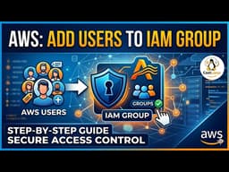 Add Users to IAM Groups | AWS Security Best Practice