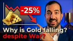Gold Crash Despite War – Here's Why