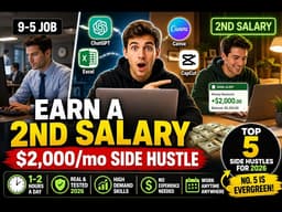 5 AI Side Hustles to Earn a "Second Salary" in 2026 (1-2 Hours/Day)