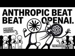 Anthropic Beat OpenAI. Nobody Noticed.