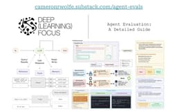 @BhavinJawade reposted: I just published a detailed guide on evaluating agents. It covers:

1. Agent fun...