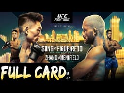 UFC Macau Predictions Song vs Figueiredo Full Card Betting Breakdown