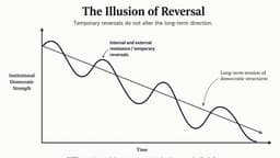 Temporary Reversals Do Not Stop Democratic Decline