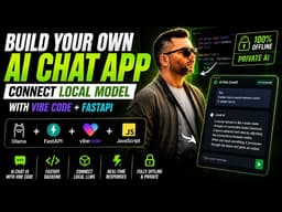 Build Your Own AI App Using Local LLMs + FastAPI + Vibe coding