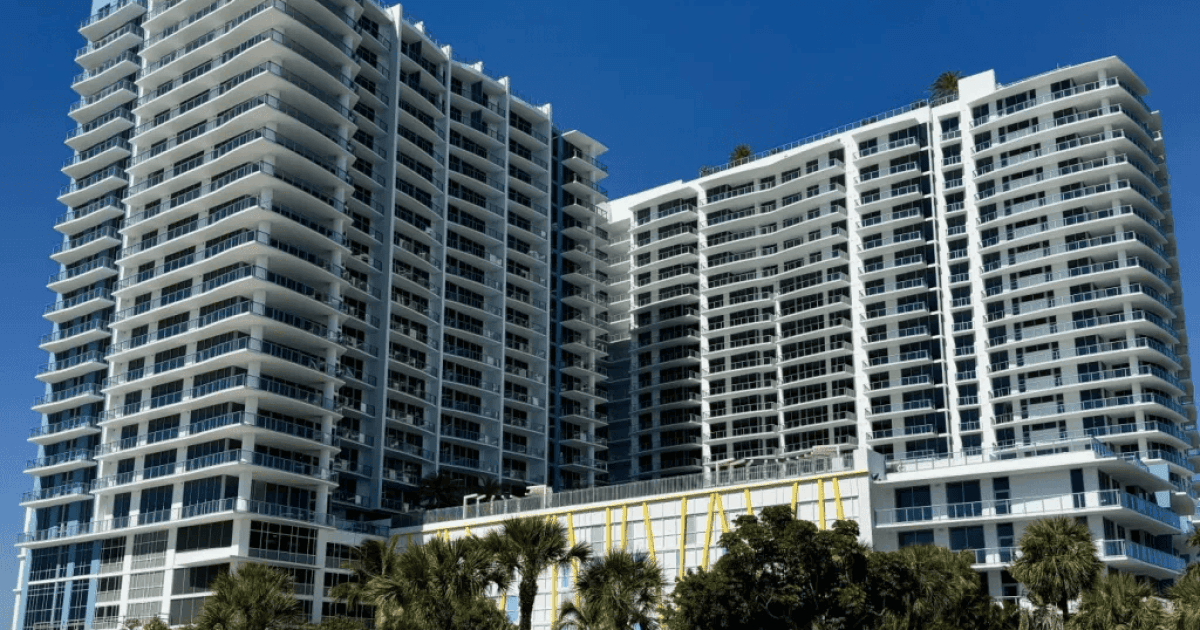 For one small town in Palm Beach County, one big condo building means one big tax boost