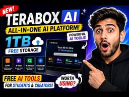 TeraBox AI Tutorial: Best  AI Platform for Creators & Students