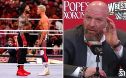 The person responsible for changing the WrestleMania 39 main event finish revealed; Triple H was only informed later