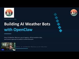 AI Wrote My Weather Forecasts — Here's How (OpenClaw + GitHub Copilot)