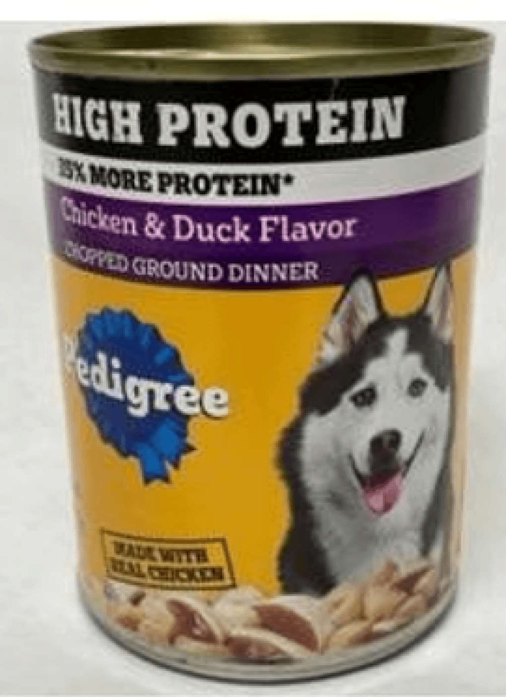 Canned dog food recalled