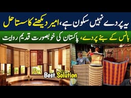 Handmade Wooden Window Blinds | Lakdi Se Banaye Khubsurat Blinds Ghar Pe ✨