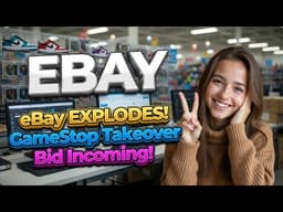 eBay EXPLODES! GameStop Takeover Bid Incoming! EBAY Stock Analysis