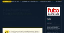 Fubo - Sports Streaming Meets Scale | YesPress