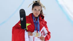 Eileen Gu defends halfpipe gold, leaves Milan Cortina with ...