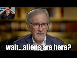 "wait...steven spielberg says 'they are here' and the bible already has a name for them"