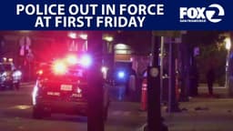 Law enforcement out in force at First Friday in Oakland