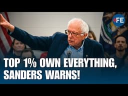 Sanders LIVE Speech SHOCKS Detroit | “Top 1% Owns More Than 93%” Oligarchy Warning