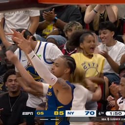 @warriors: Yaxel had the arena HYPED 😮‍💨

📺 @NBCSAuthentic https://t.co/l2Z4FswycS