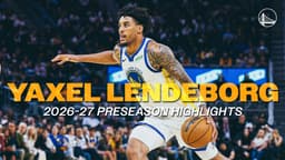 @warriors: 👀 @Yaxel_Lendeborg's TOP PLAYS from Preseason 📽️ https://t.co/6HUolHm0MZ