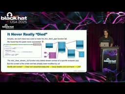 Black Hat USA 2025 | Dark Corners: How a Failed Patch Left VMware ESXi VM Escapes Open for Two Years