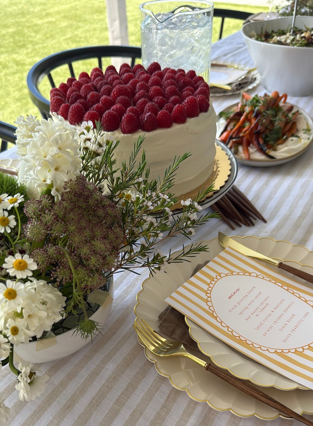 recipes: spring lunch party