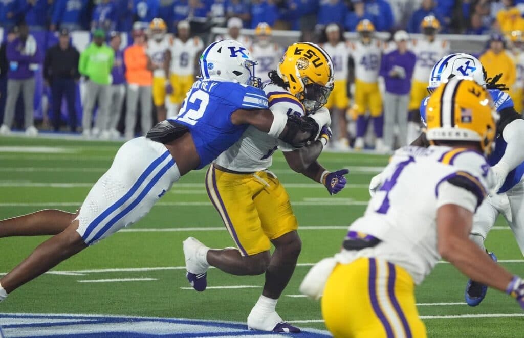 With matchup looming, No. 22 LSU looking up at No. 16 ...