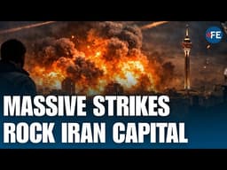 Tehran Hit By New Strikes Amid Growing US-Iran War Tensions | WORLD NEWS