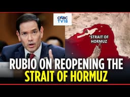 Marco Rubio on Iran: U.S. Will Not Give Sanctions Relief To Iran | Strait of Hormuz Reopening | N18G