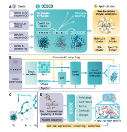 @mmbronstein reposted: DISCO: a steerable, multimodal protein diffusion model that can generate enzymes...