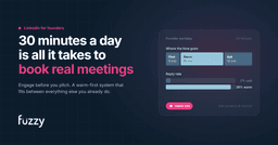 Solo Founder LinkedIn: Book Meetings in 30 Minutes a Day