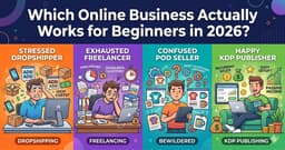 Amazon KDP vs Dropshipping vs Freelancing vs Print on Demand – Which One Actually Works for Beginners in the USA in 2026? | by KDP | Ankit verma | ILLUMINATION | Apr, 2026 | Medium