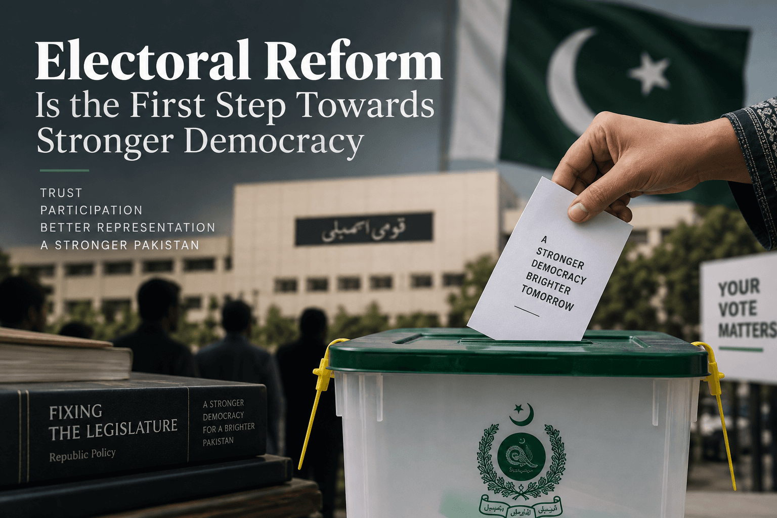 Electoral Reform Is the First Step Towards Stronger Democracy