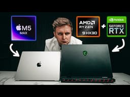 BEST of WINDOWS vs APPLE M5 MAX - IT SHOULDN'T BE POSSIBLE!