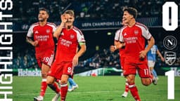 MARTIN ODEGAARD SCORES AGAIN | HIGHLIGHTS | Napoli vs Arsenal (0-1) | UCL