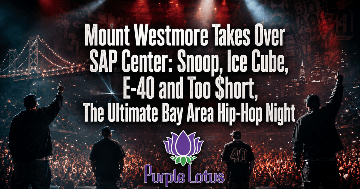 Mount Westmore at SAP Center Aug 21 | San Jose Guide