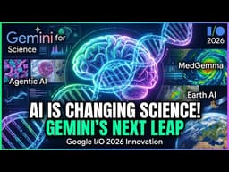 Google I/O 2026: Gemini for Science, Agentic AI, and Research Innovation
