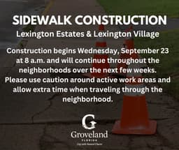 Sidewalk Construction
