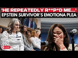 Epstein Survivors Testify LIVE: US Congress ERUPTS as Epstein Survivors Reveal Shocking New Details!