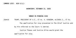 Breaking: Supreme Court rejects Trump admin’s request to end trans-related care in prison
