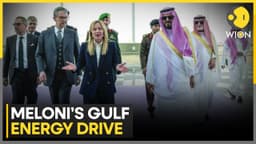 Italy's Meloni Visits Qatar, Saudi Arabia, & UAE in Bid to Ensure Access to Oil & Gas | WION News