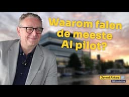 Waarom de meeste AI pilots falen, met Lenze Boonstra