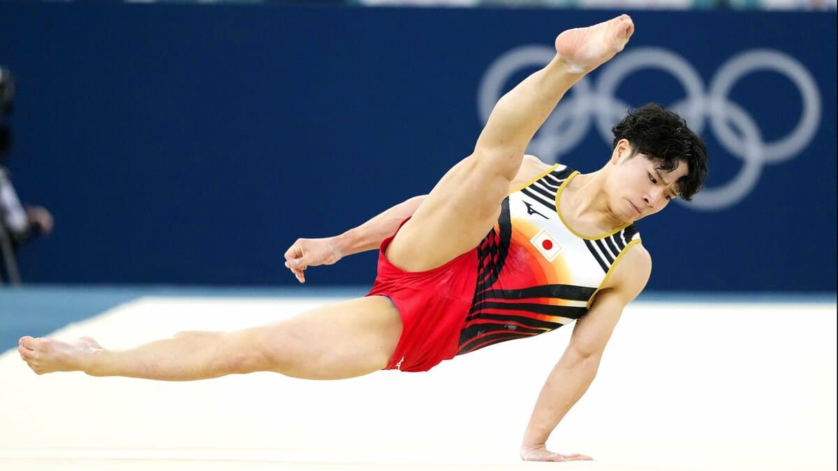 Paris gymnastics triple gold medalist Oka ready to lead Japan