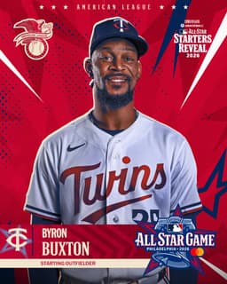 @MLB: Starting in the outfield for the AL: Byron Buxton!

The Twins superstar is an All-Star for the third...