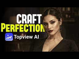 I Built a Cinematic AI Commercial with TopView Agent V2 (Full Workflow)